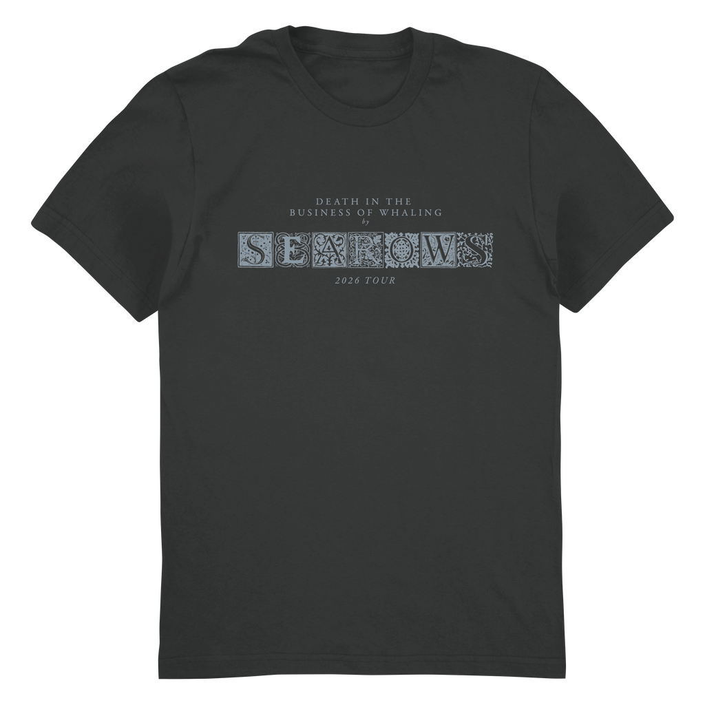 Searows Death in the Business of Whaling UK/EU 2026 Tour T-Shirt (Coal)